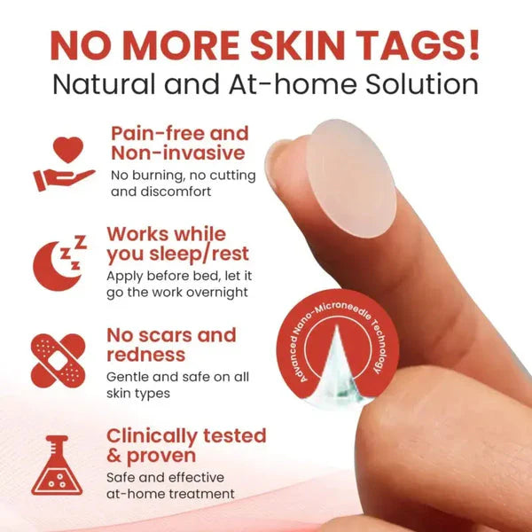 DermaSmooth Skin Tag Remover Patch.