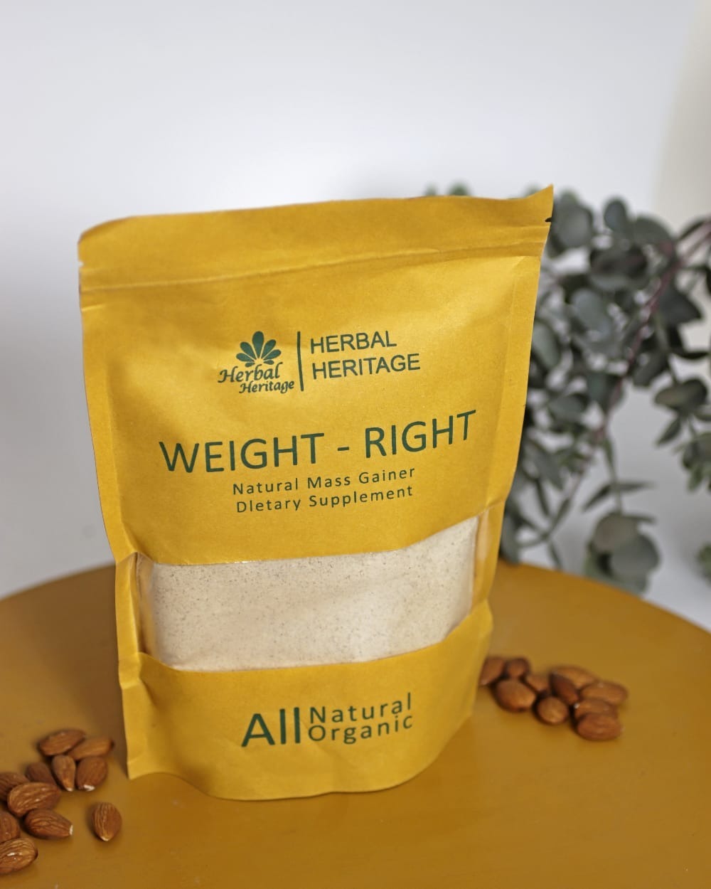 Herbal Heritage WEIGHT-RIGHT Natural Weight Gainer – (100g)