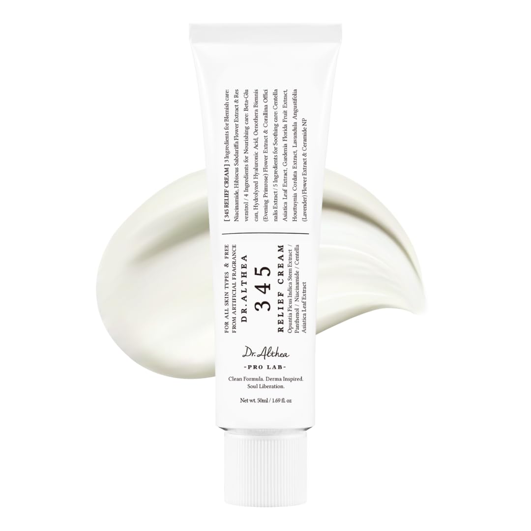 Dr Althea 345 Relief Cream Providing Gentle Care.